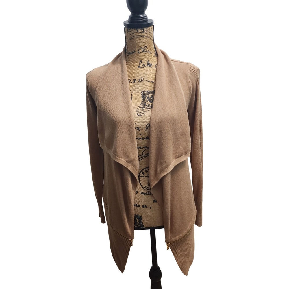 Kenneth Cole New York Open Front Cardigan Draped Lightweight‎ XS